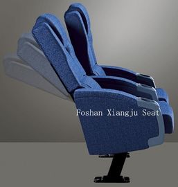 China silla moldeada silla de acero de la sala de cine de la espuma del cine de la pierna de la dimensión de 600m m para el sitio del VIP proveedor