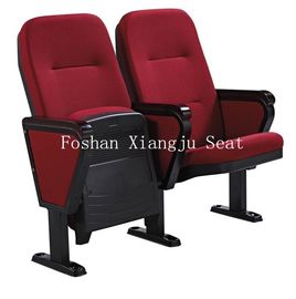 China Sillas del auditorio de la vuelta de la primavera del amortiguador de la tela/asiento del cine con el cojín de escritura proveedor