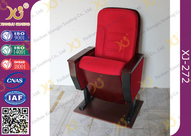 China El público dobló sillas del auditorio de la chapa/el asiento rojo de la sala de conferencias proveedor