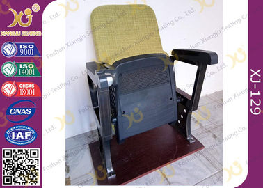 China Asientos plegables con la tabla de escritura, sillas plásticas del cine de la pierna fija de la iglesia proveedor