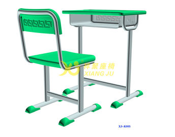 China Sola tabla y silla duales del estudiante fijadas con el material del HDPE del surco proveedor