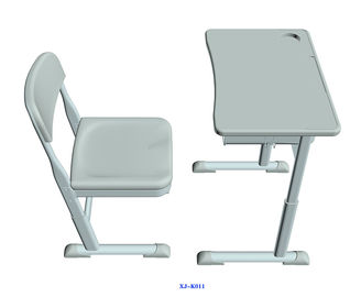 China Solas tabla moderna y silla del estudiante K11 fijadas con el material del HDPE del surco proveedor