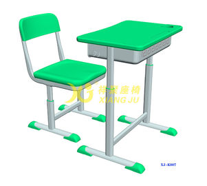 China Tamaño determinado ajustable hueco 600*400m m del escritorio y de la silla del estudiante de Polythylene de la altura proveedor