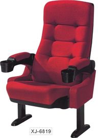China El asiento rojo de los PP Home Theater de la tela preside tamaño estándar de los apoyabrazos movibles proveedor