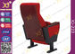 Manche las sillas rojas tapizadas llenas de la tela del terciopelo de la prueba para el estadio/el sitio de conferencia proveedor