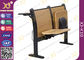 Escritorio y silla, escritorio de la escuela de la madera contrachapada del estudiante universitario con la silla para la sala de conferencias de la universidad proveedor