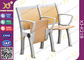 Escritorios y sillas plegables multiusos de centro del estudiante de 530 milímetros para la sala de conferencias proveedor