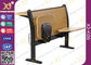 Piso - escritorio y silla montados, sistema barato antiguo de la escuela del hierro del sistema de la silla de escritorio de la escuela proveedor