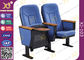 sillas comerciales del asiento del teatro del amortiguador de la tela de la distancia de centro de 560m m para la sala de reunión proveedor