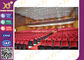 sillas externas del auditorio de los pp de la distancia de centro de 550m m para el sitio de conferencia, asiento retractable del auditorio proveedor