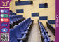 El asiento rellenado suavidad del teatro del estadio de la tapicería de la tela con el logotipo del OEM cose en resto trasero proveedor