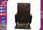 Sillas de la sala de conferencias del auditorio con la tabla de escritura durable de la madera contrachapada/la pierna grande del hierro proveedor