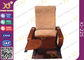 Sillas de la sala de conferencias del auditorio con la tabla de escritura durable de la madera contrachapada/la pierna grande del hierro proveedor