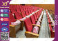 Eco - asientos plegables del teatro del auditorio de madera amistoso de los apoyabrazos con forma rectangular del número de la fila proveedor