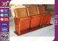 Asientos del cine del auditorio/sillas plegables de cuero sintéticos de espalda de la iglesia proveedor