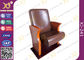 Asientos del cine del auditorio/sillas plegables de cuero sintéticos de espalda de la iglesia proveedor