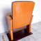 Pequeño sillas dobladas asiento de cuero de madera de la sala de conferencias para la sala de conferencias proveedor