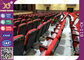 Sillas de la iglesia del color rojo/asientos plásticos de Pasillo del auditorio de la conferencia proveedor