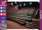 El asiento del teatro casero del Vip preside asientos fijados de la película del cuero auténtico proveedor