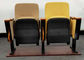Sillas plásticas seguras del teatro del auditorio con el cojín de escritura doblado para la sala de conferencias proveedor